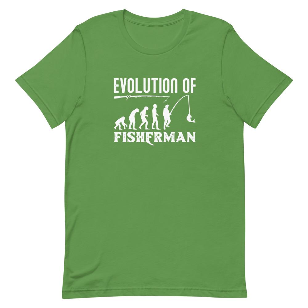 Fisherman Evolution Unisex T-Shirt - Outdoors Thrill