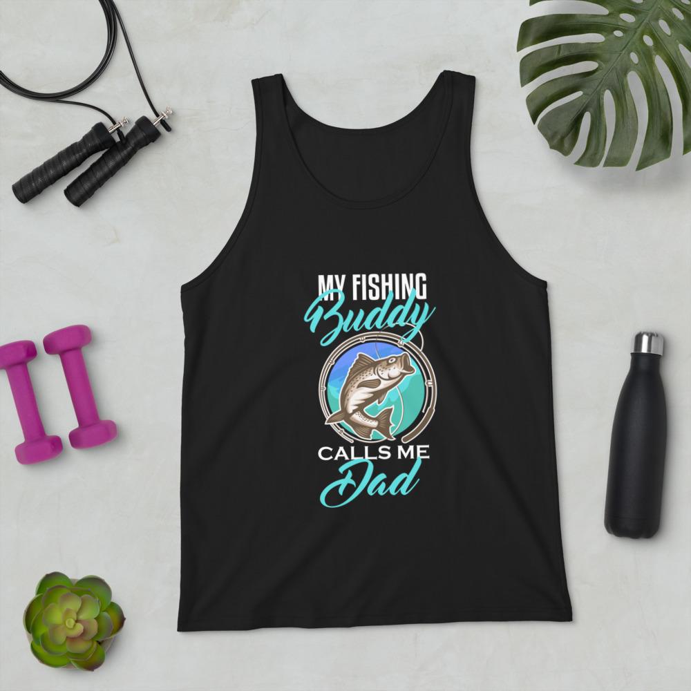 Fishing Dad Unisex Tank Top - Outdoors Thrill