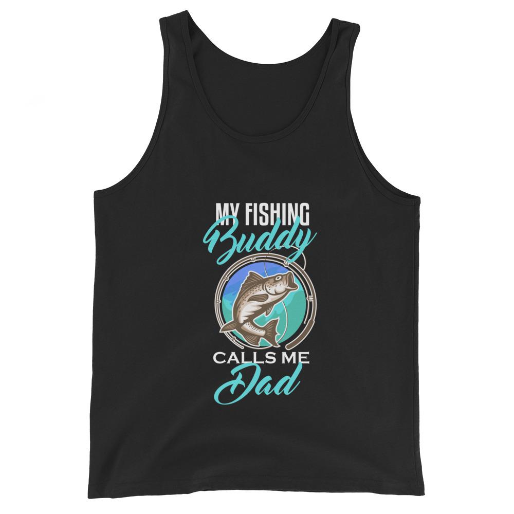 Fishing Dad Unisex Tank Top - Outdoors Thrill