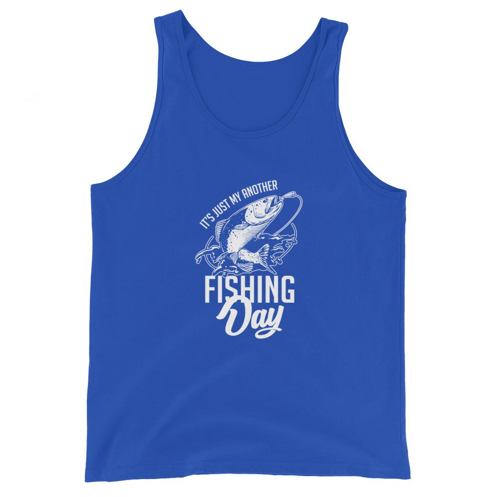 Fishing Day Unisex Tank Top - Outdoors Thrill