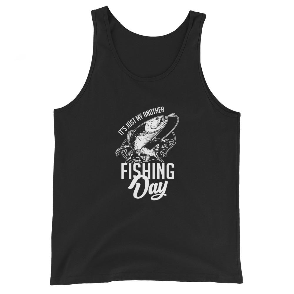 Fishing Day Unisex Tank Top - Outdoors Thrill