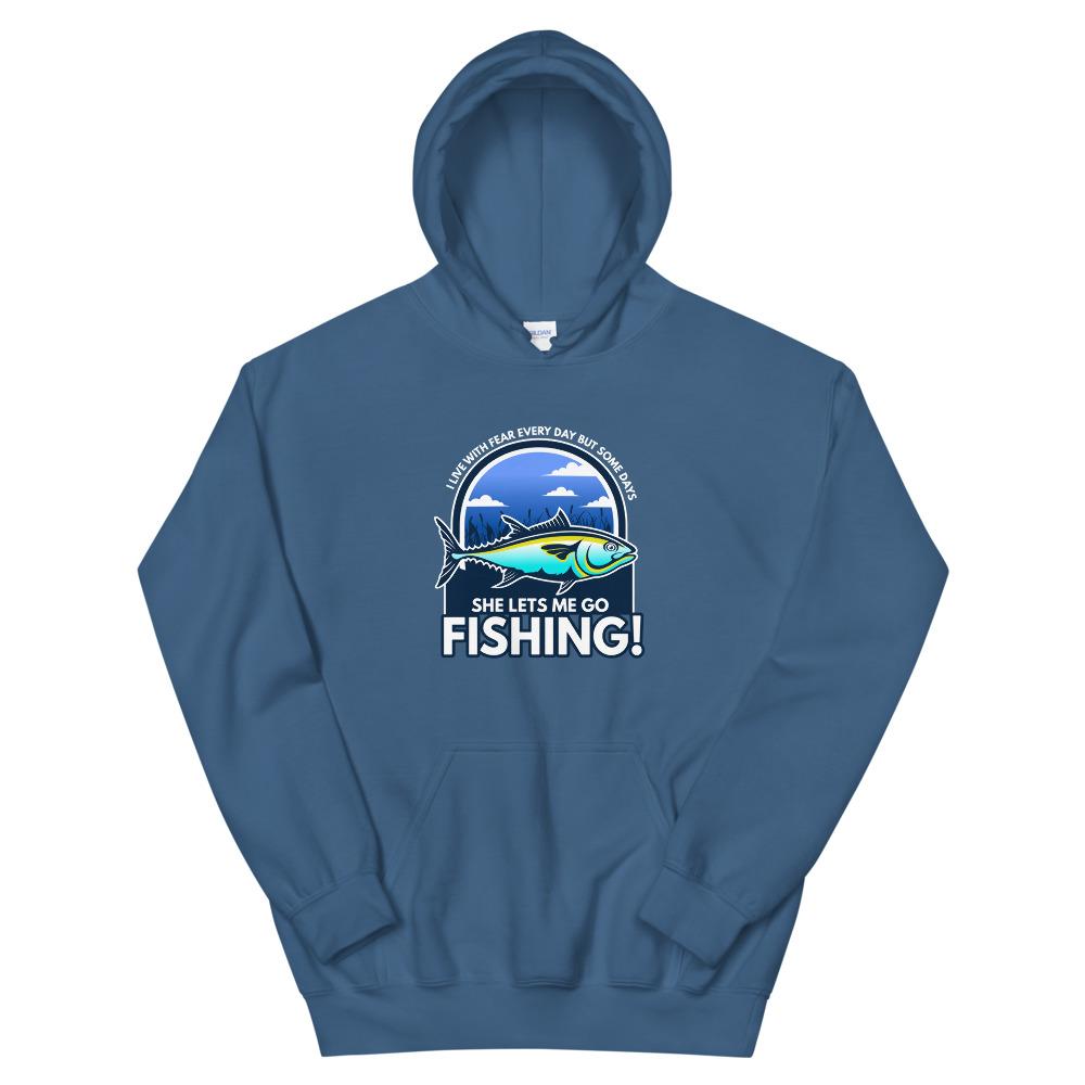 Fishing Days Unisex Hoodie - Outdoors Thrill