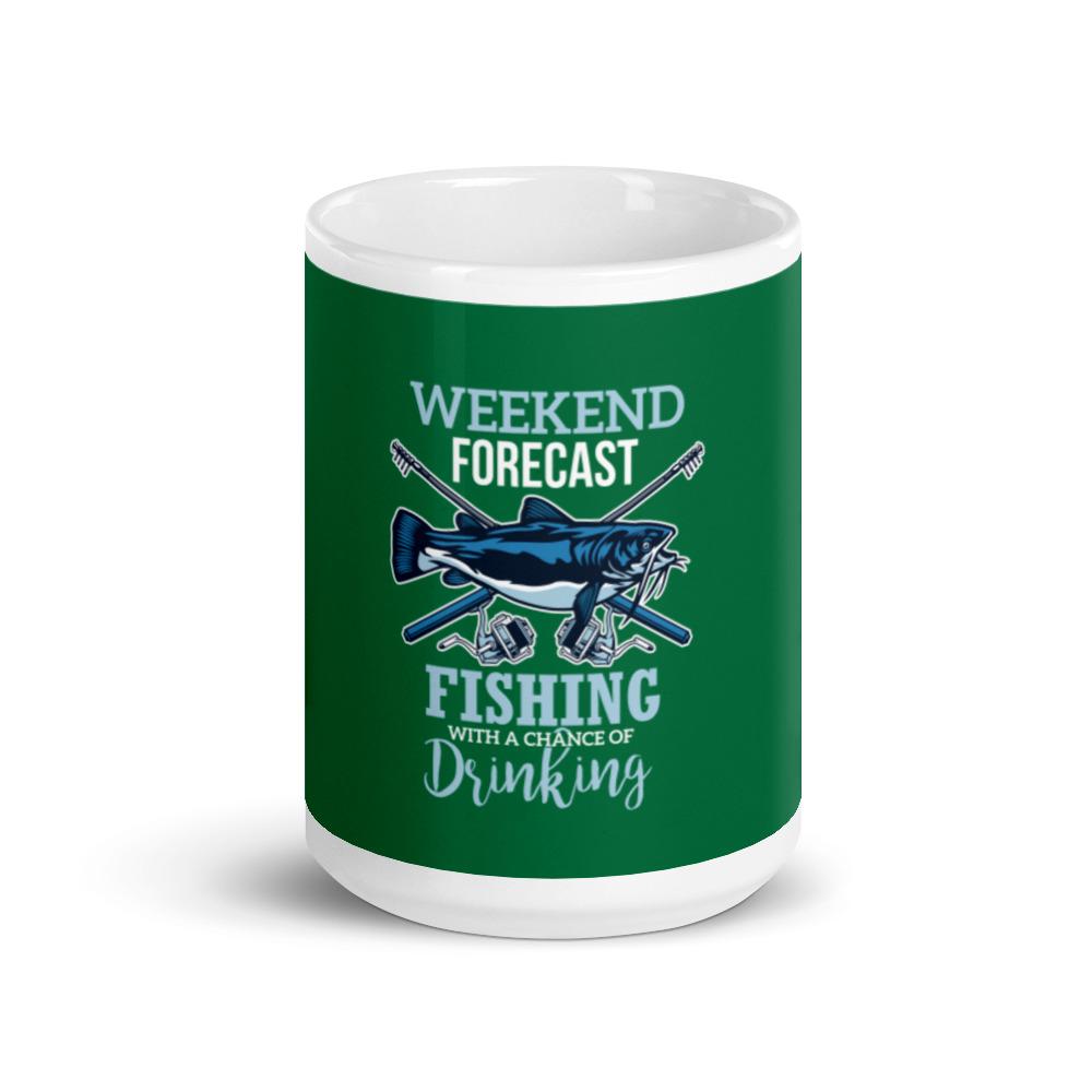Fishing Forecast mug - Outdoors Thrill