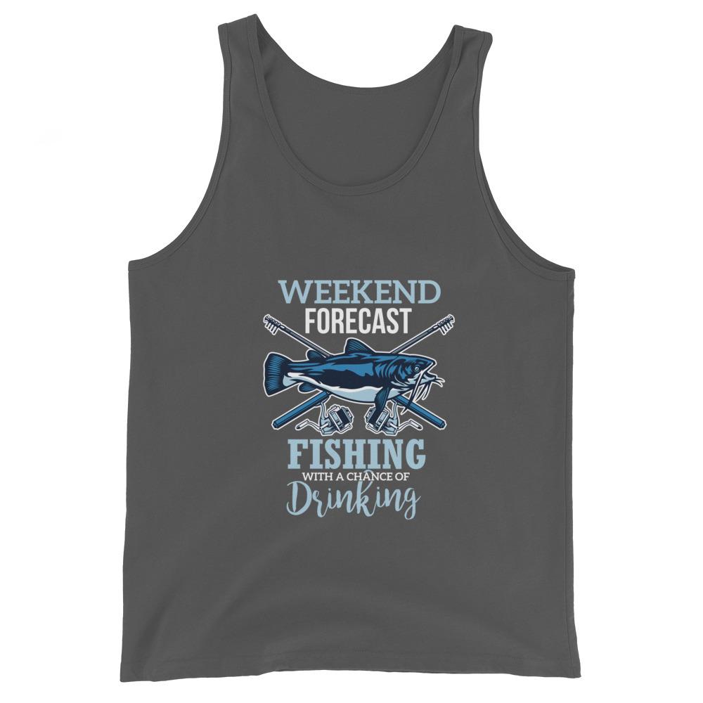 Fishing Forecast Unisex Tank Top - Outdoors Thrill