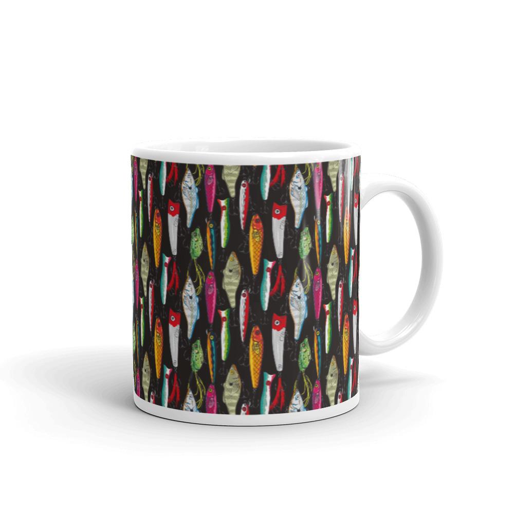 Fishing Lures glossy mug - Outdoors Thrill