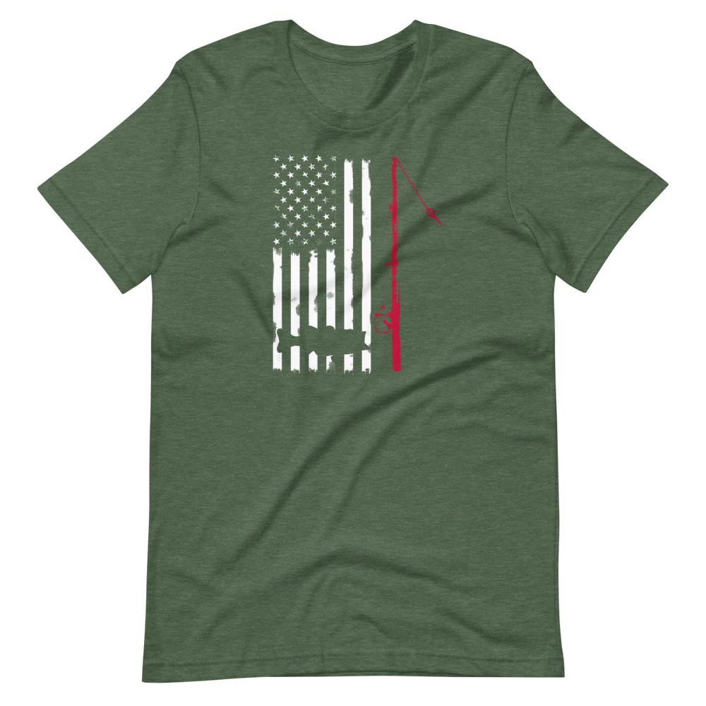 Fishing Shirt - American Fisherman Shirt – Outdoors Thrill