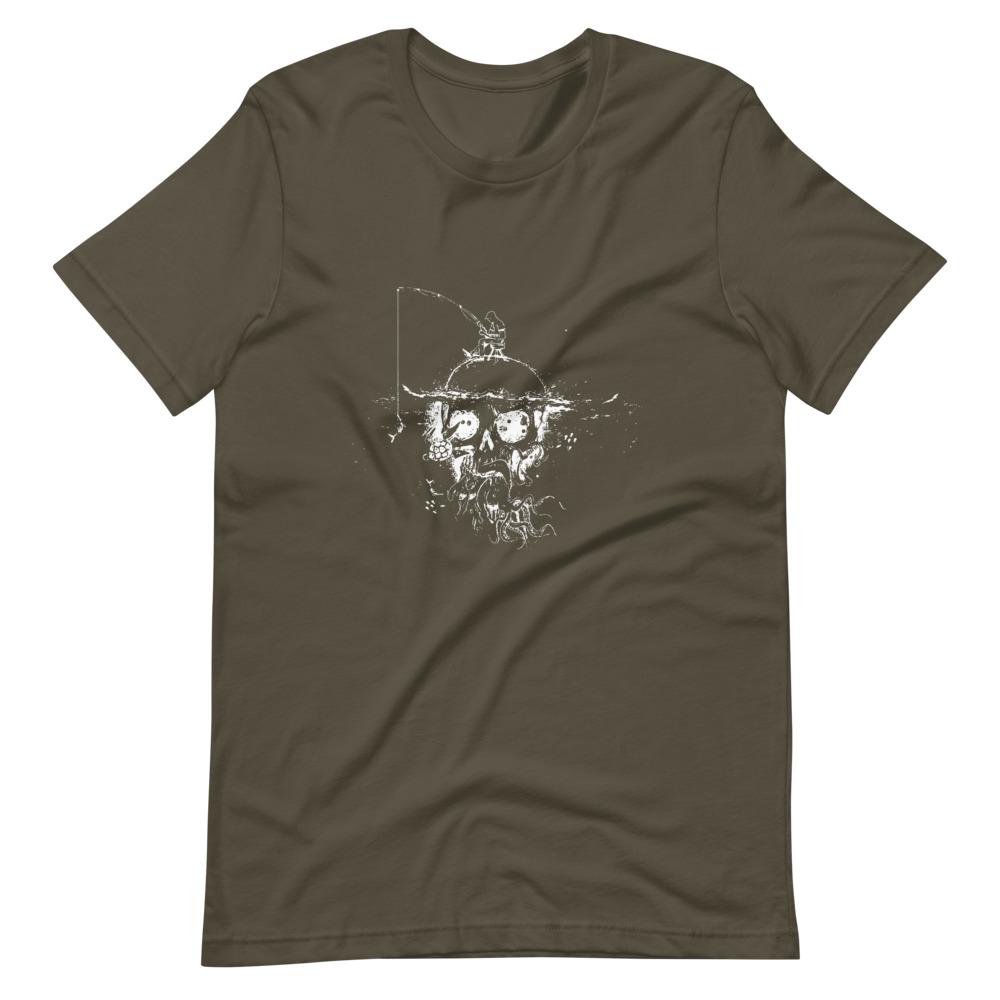 Fishing Skull Unisex T-Shirt - Outdoors Thrill