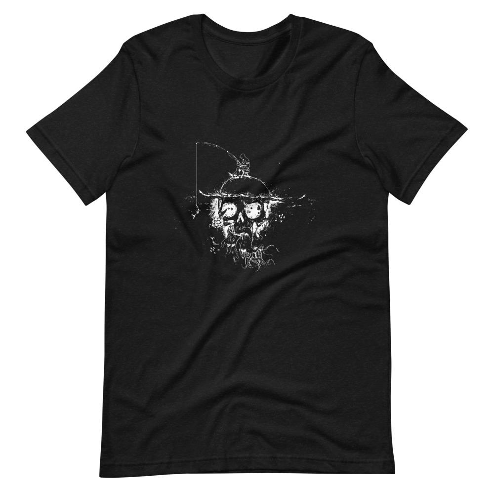 Fishing Skull Unisex T-Shirt - Outdoors Thrill