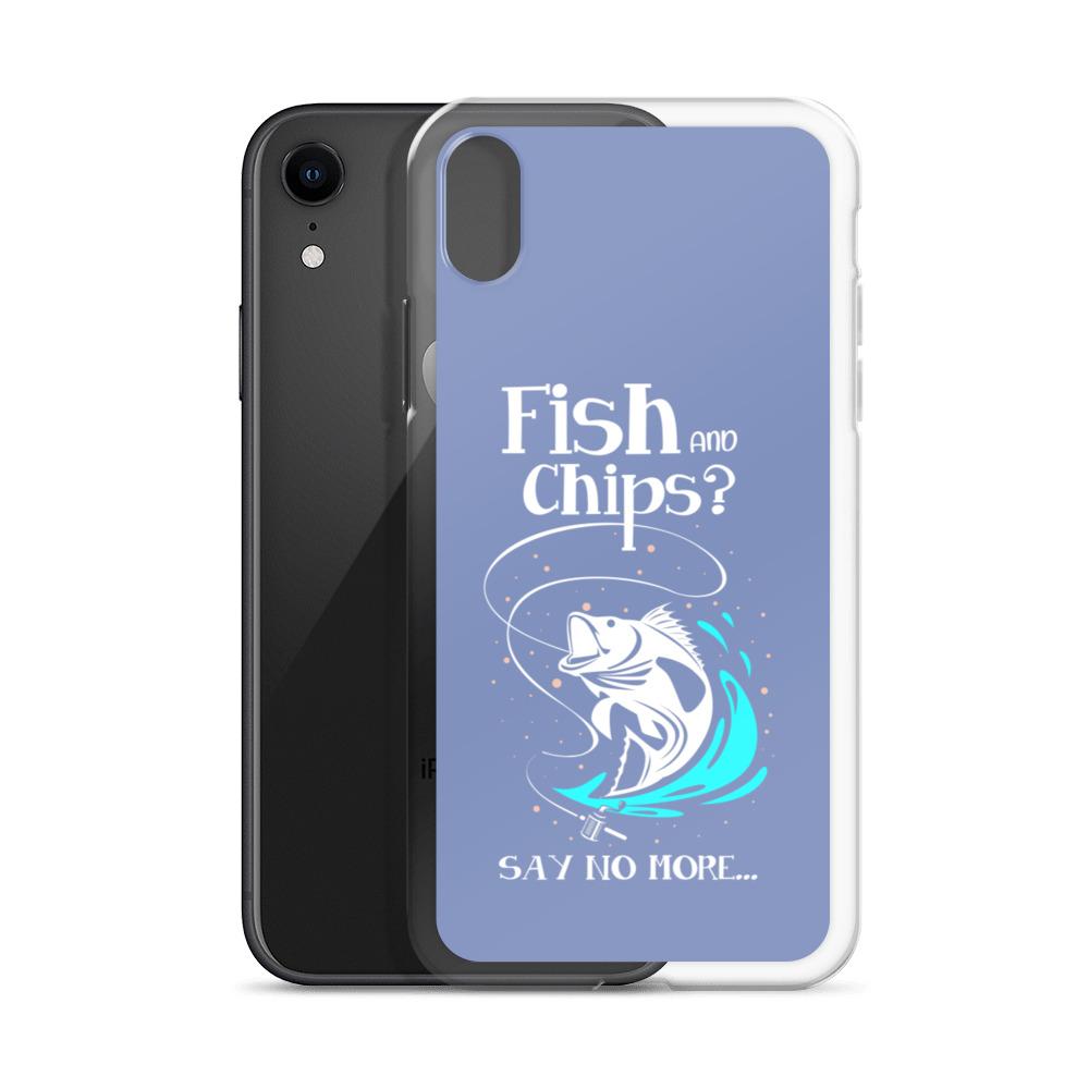 Fishy Chips iPhone Case - Outdoors Thrill