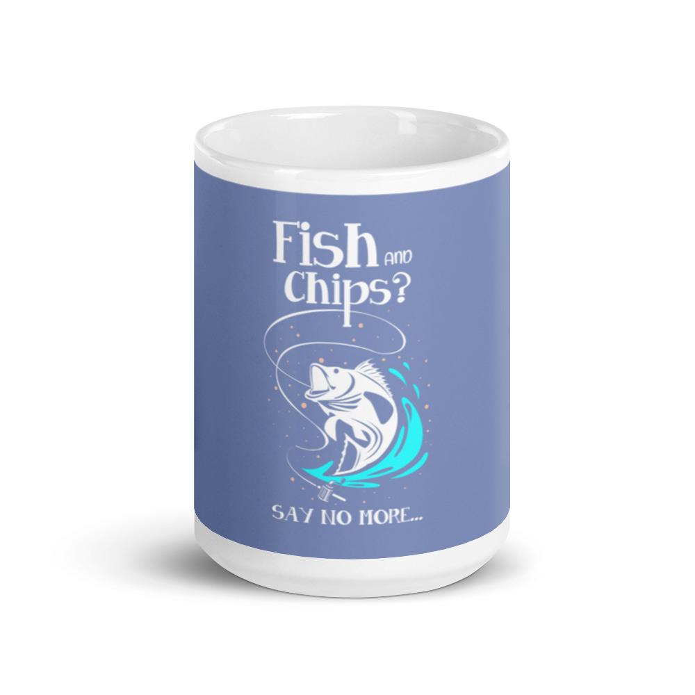 Fishy Chips mug - Outdoors Thrill