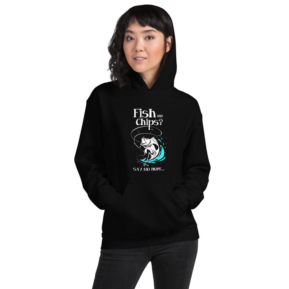 Fishy Chips Unisex Hoodie - Outdoors Thrill