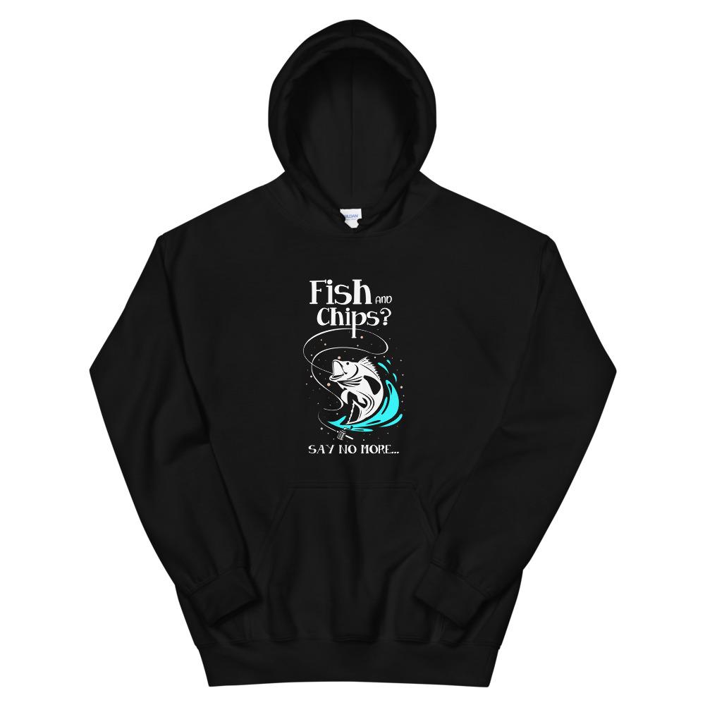 Fishy Chips Unisex Hoodie - Outdoors Thrill