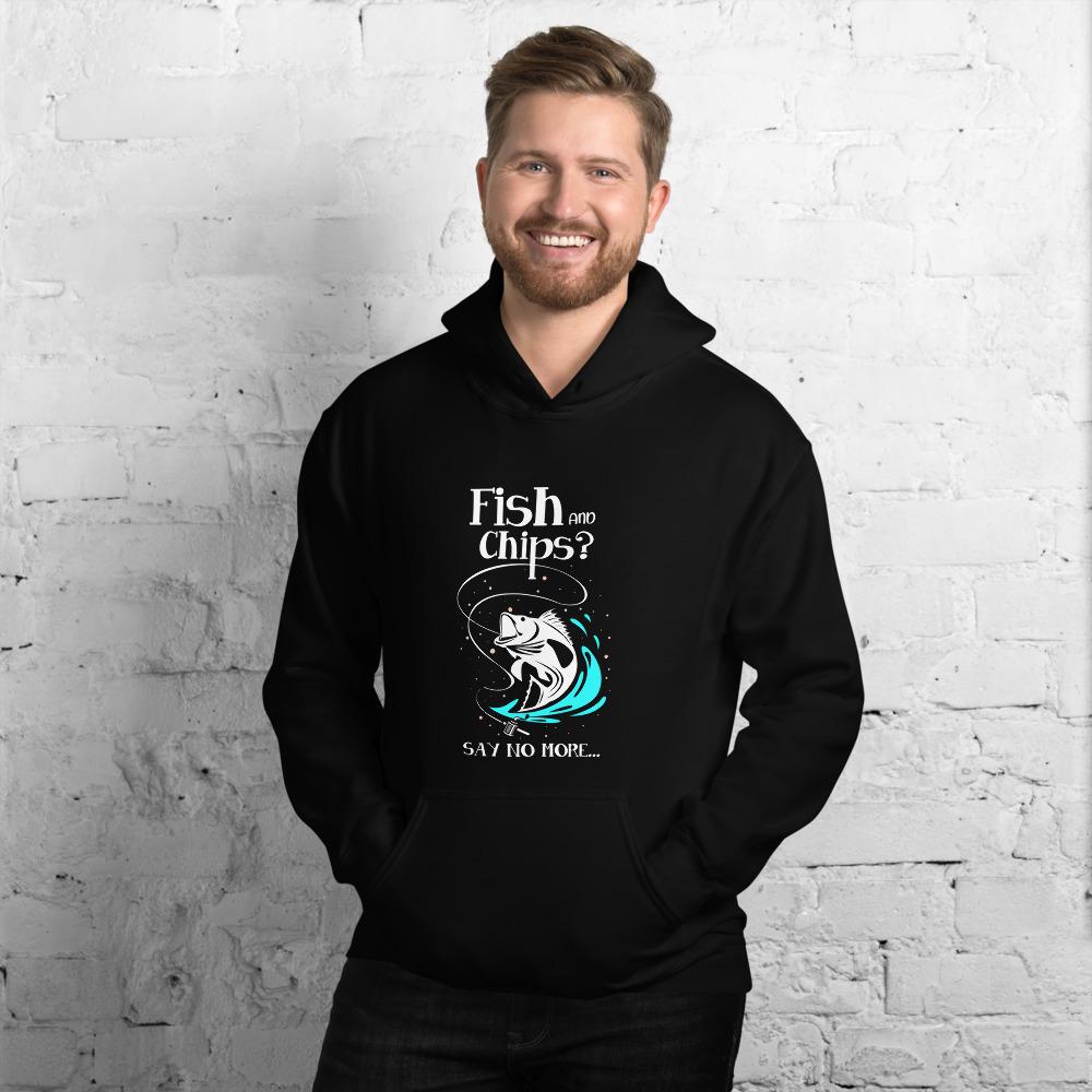 Fishy Chips Unisex Hoodie - Outdoors Thrill