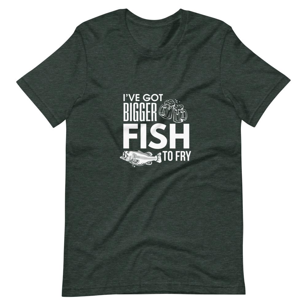 Fried Fish Unisex T-Shirt - Outdoors Thrill