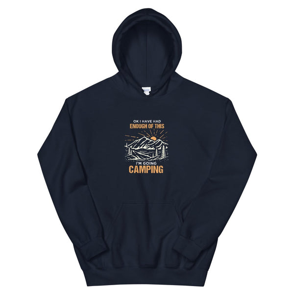 Gone Camping Unisex Hoodie - Outdoors Thrill
