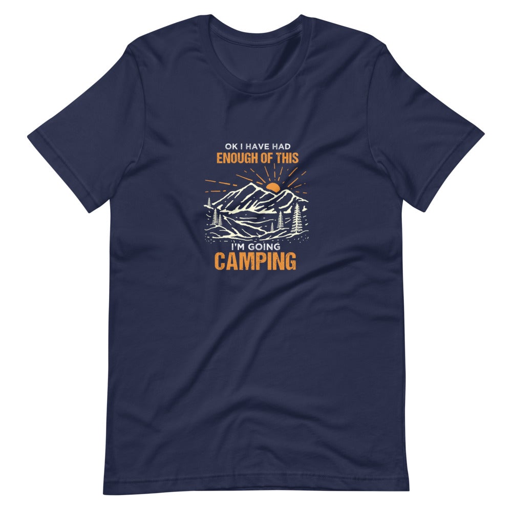 Gone Camping Unisex T-Shirt - Outdoors Thrill