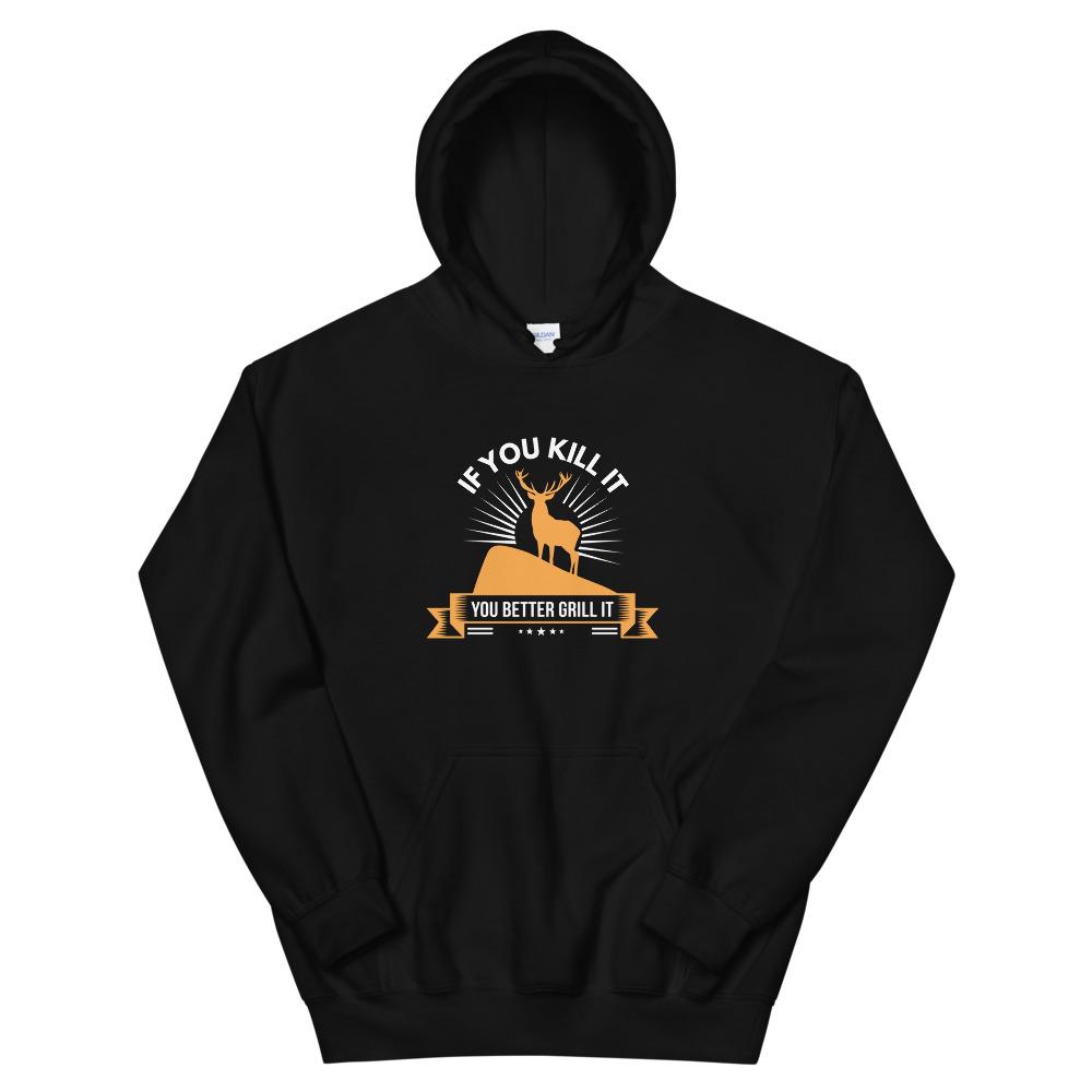 Grill It Unisex Hoodie - Outdoors Thrill