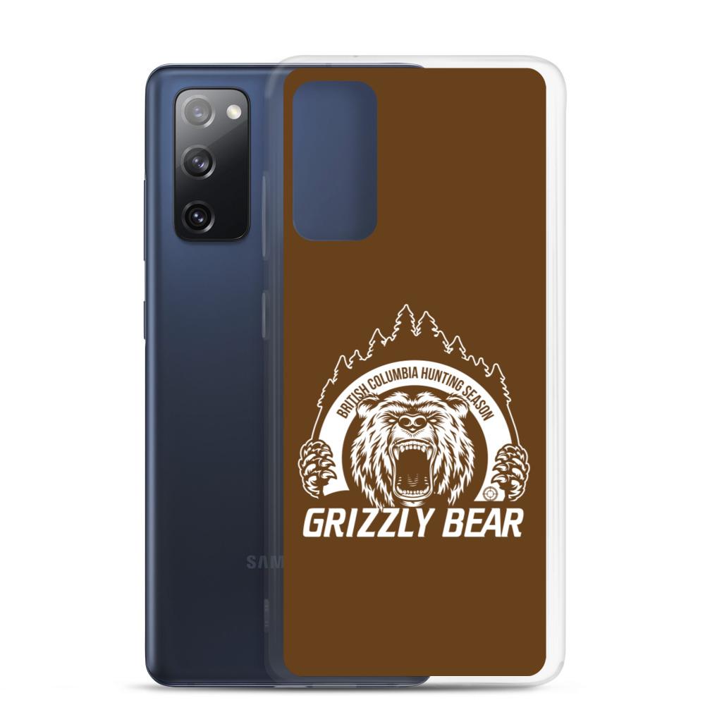 Grizzly Hunting Samsung Case - Outdoors Thrill