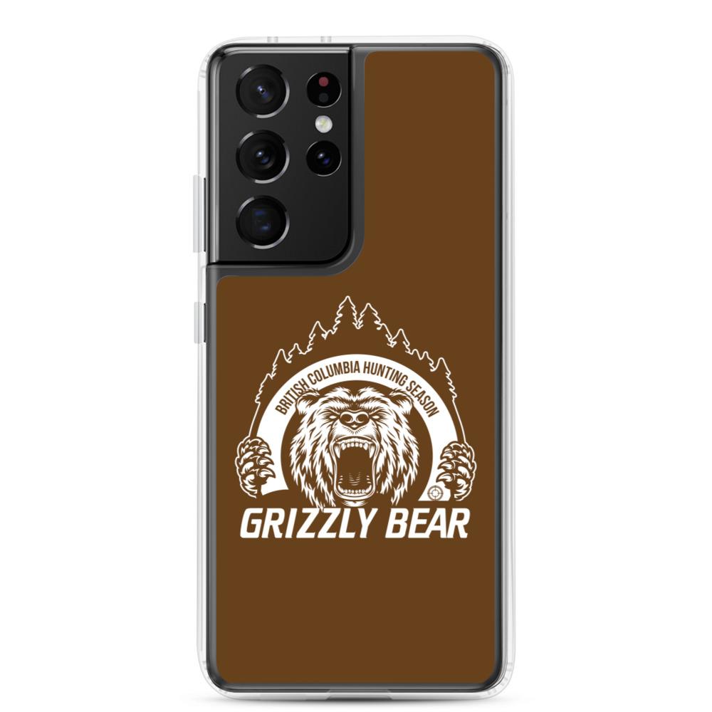Grizzly Hunting Samsung Case - Outdoors Thrill