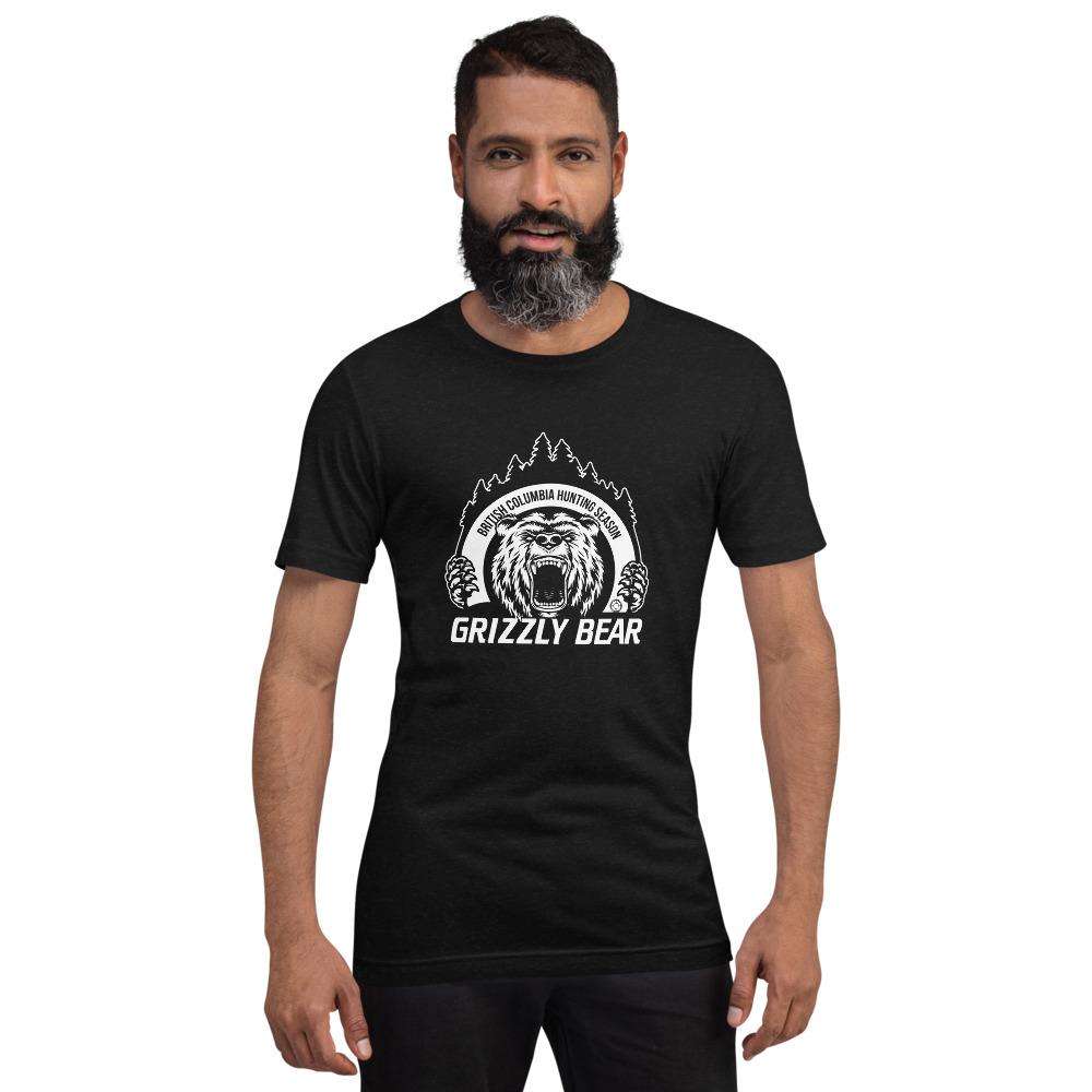 Grizzly Hunting Unisex T-Shirt - Outdoors Thrill