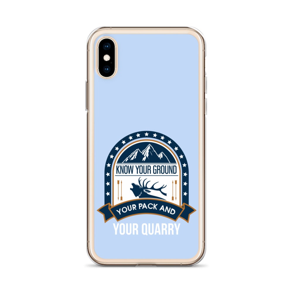 Ground Rules iPhone Case - Outdoors Thrill
