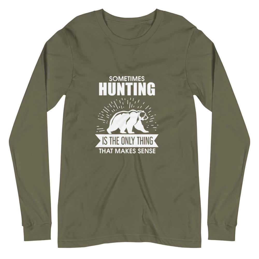 Hunting Sense Unisex Long Sleeve Tee - Outdoors Thrill