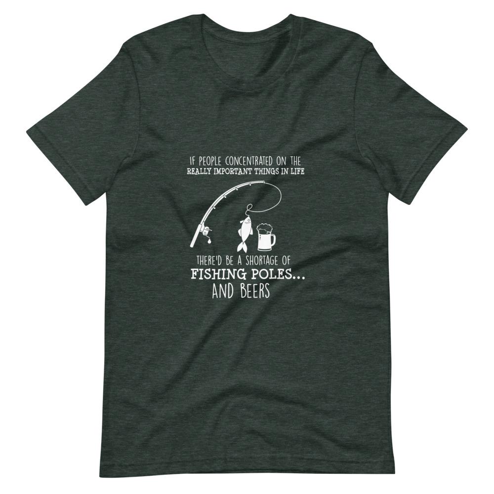 Important Fishing Unisex T-Shirt - Outdoors Thrill