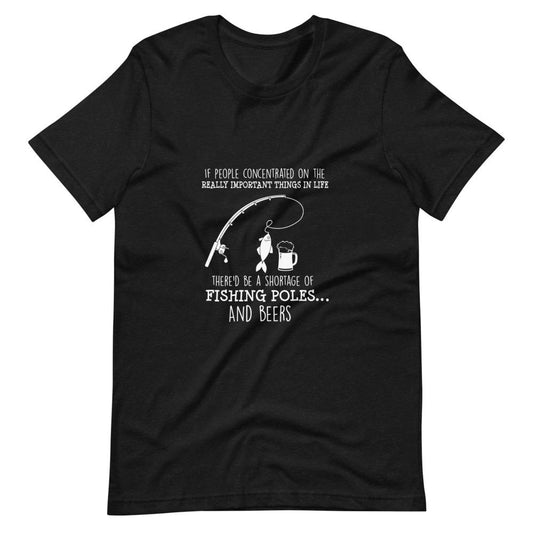Important Fishing Unisex T-Shirt - Outdoors Thrill