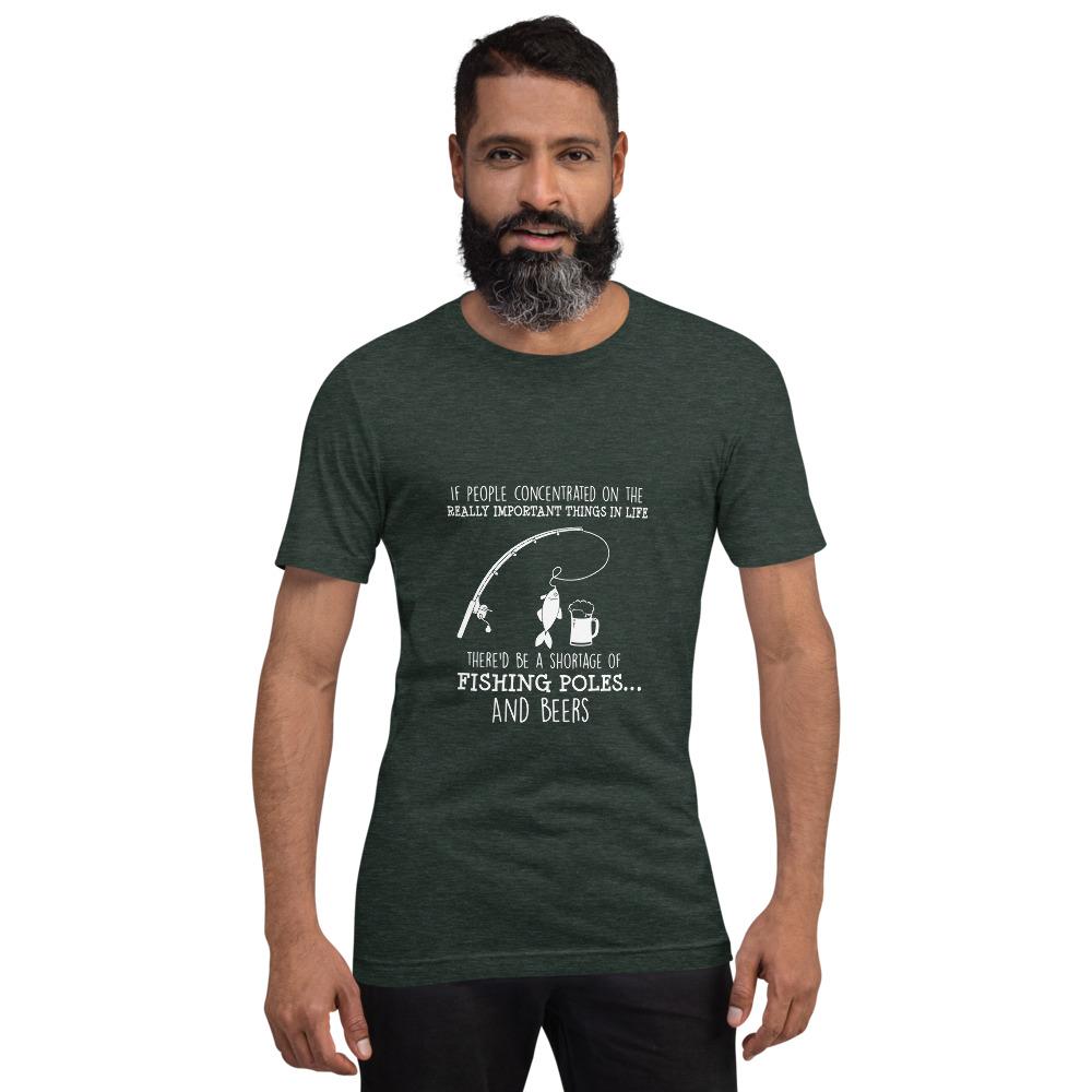 Important Fishing Unisex T-Shirt - Outdoors Thrill