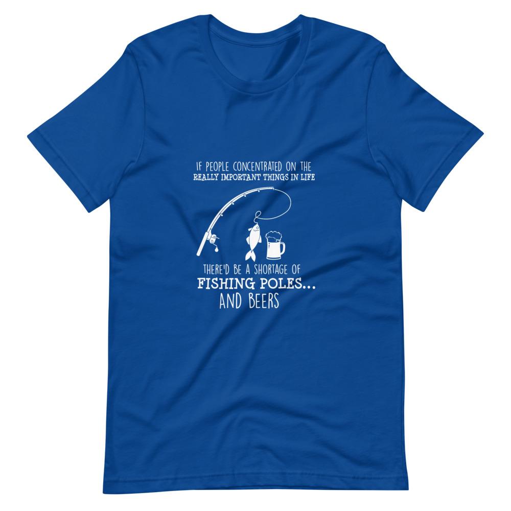 Important Fishing Unisex T-Shirt - Outdoors Thrill