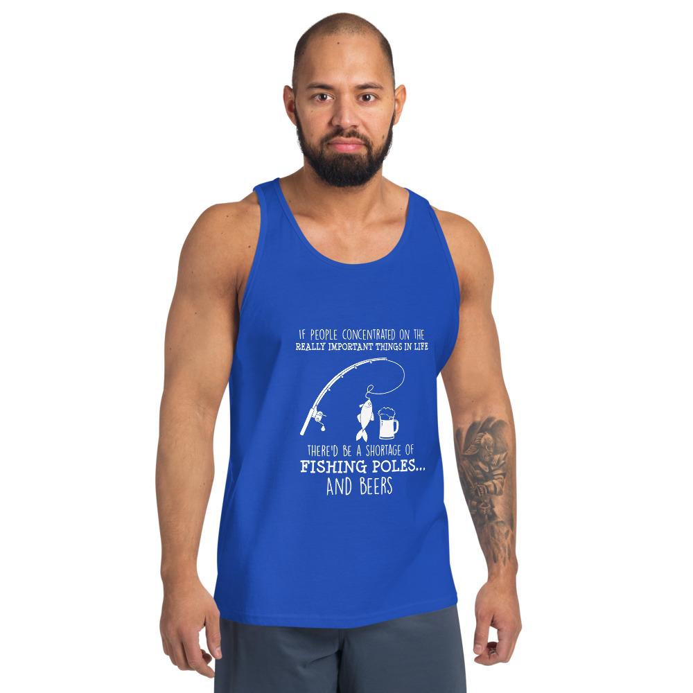 Important Fishing Unisex Tank Top - Outdoors Thrill