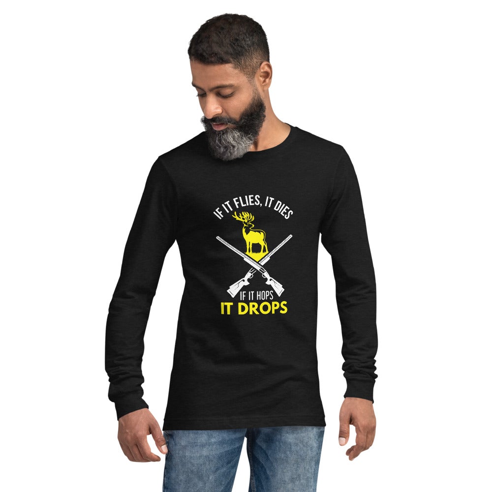 It Drops Unisex Long Sleeve Tee - Outdoors Thrill