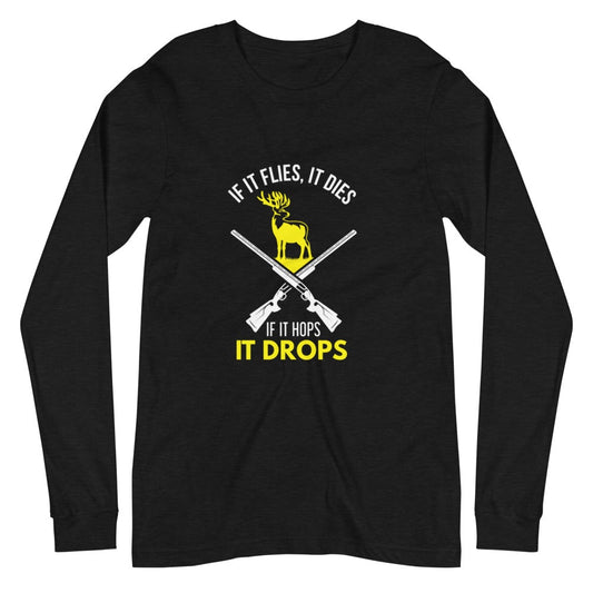 It Drops Unisex Long Sleeve Tee - Outdoors Thrill