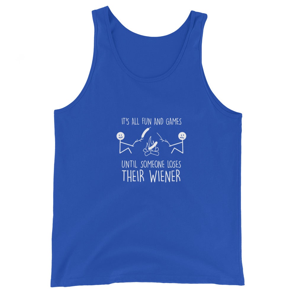 Lost Wiener Unisex Tank Top - Outdoors Thrill