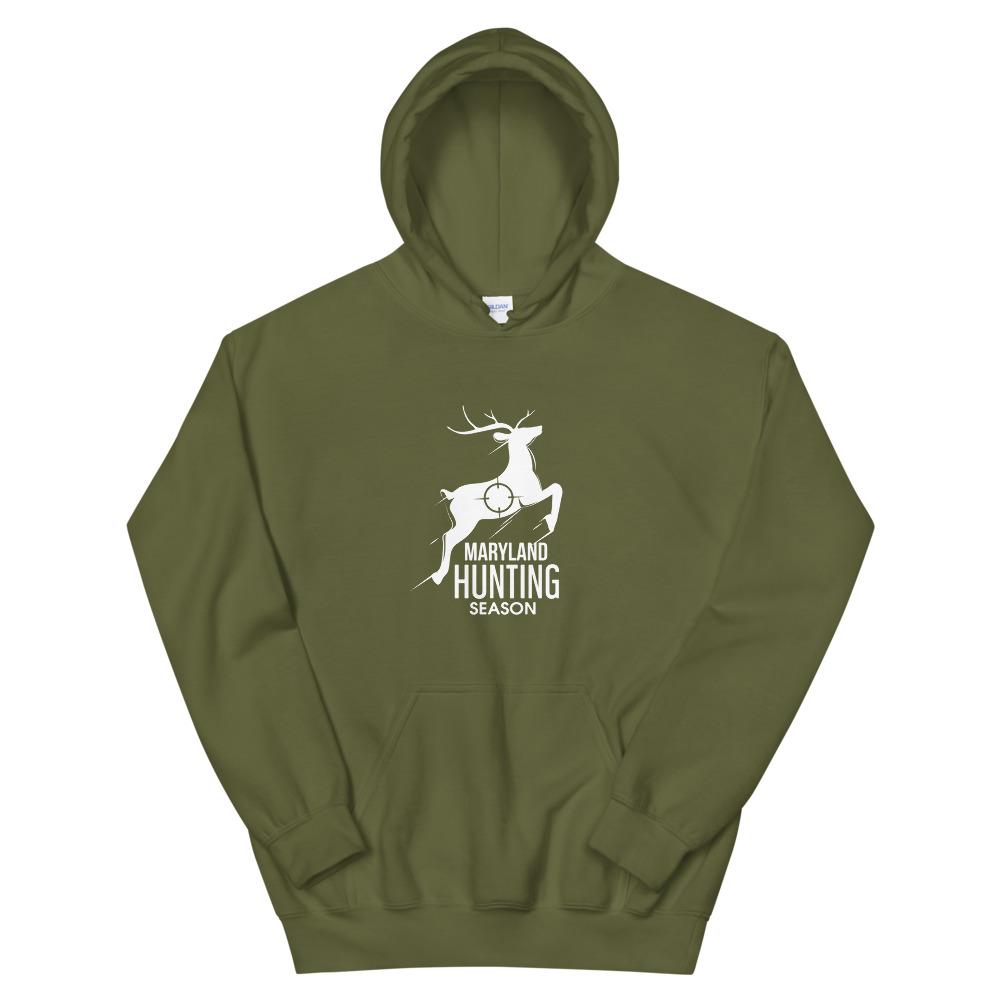 Maryland Hunting Unisex Hoodie - Outdoors Thrill