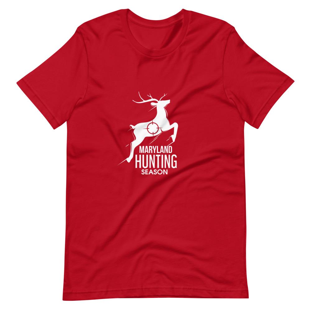 Maryland Hunting Unisex T-Shirt - Outdoors Thrill