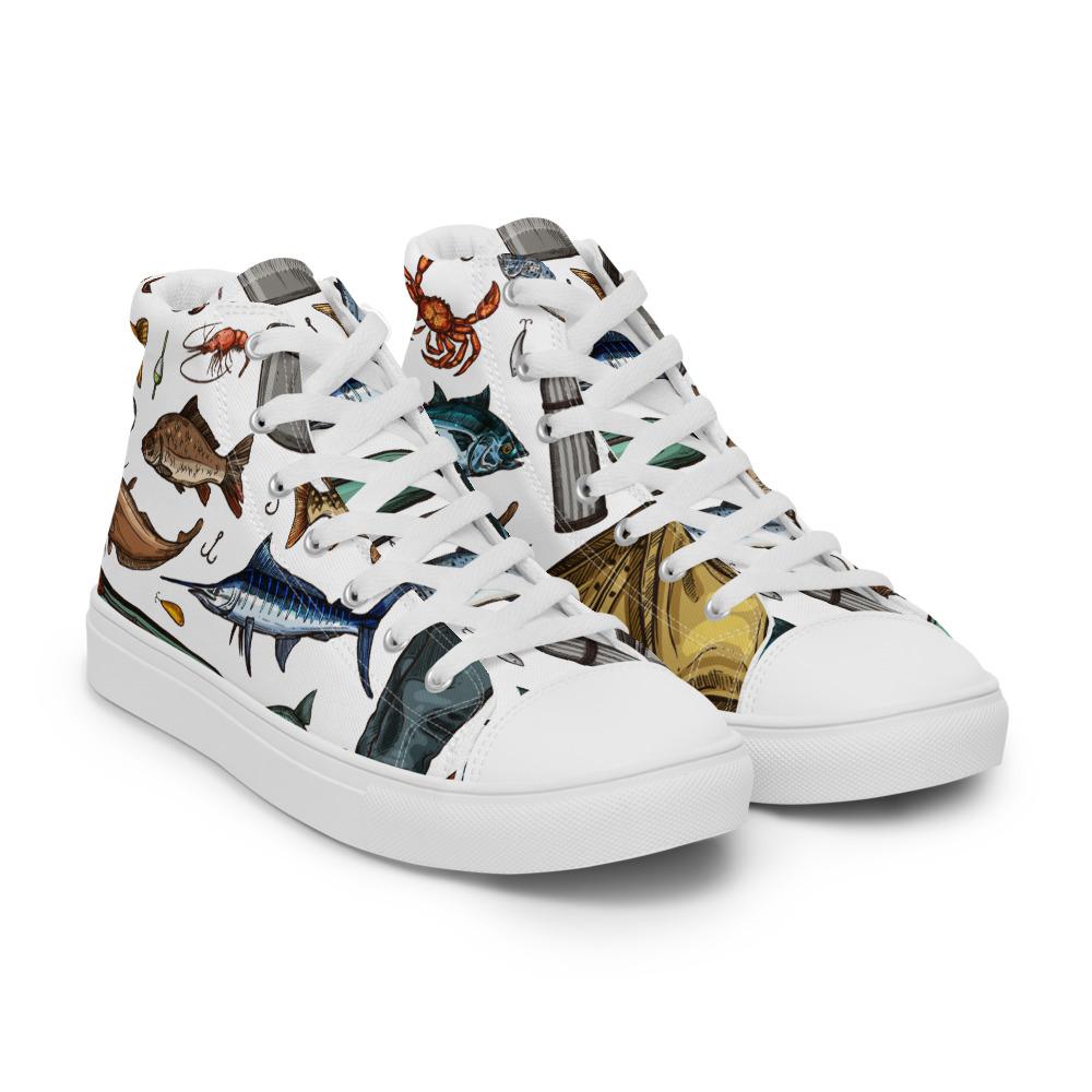 Men’s high top canvas shoes - Outdoors Thrill