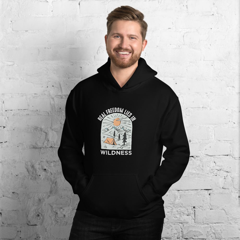 Real Freedom Unisex Hoodie - Outdoors Thrill