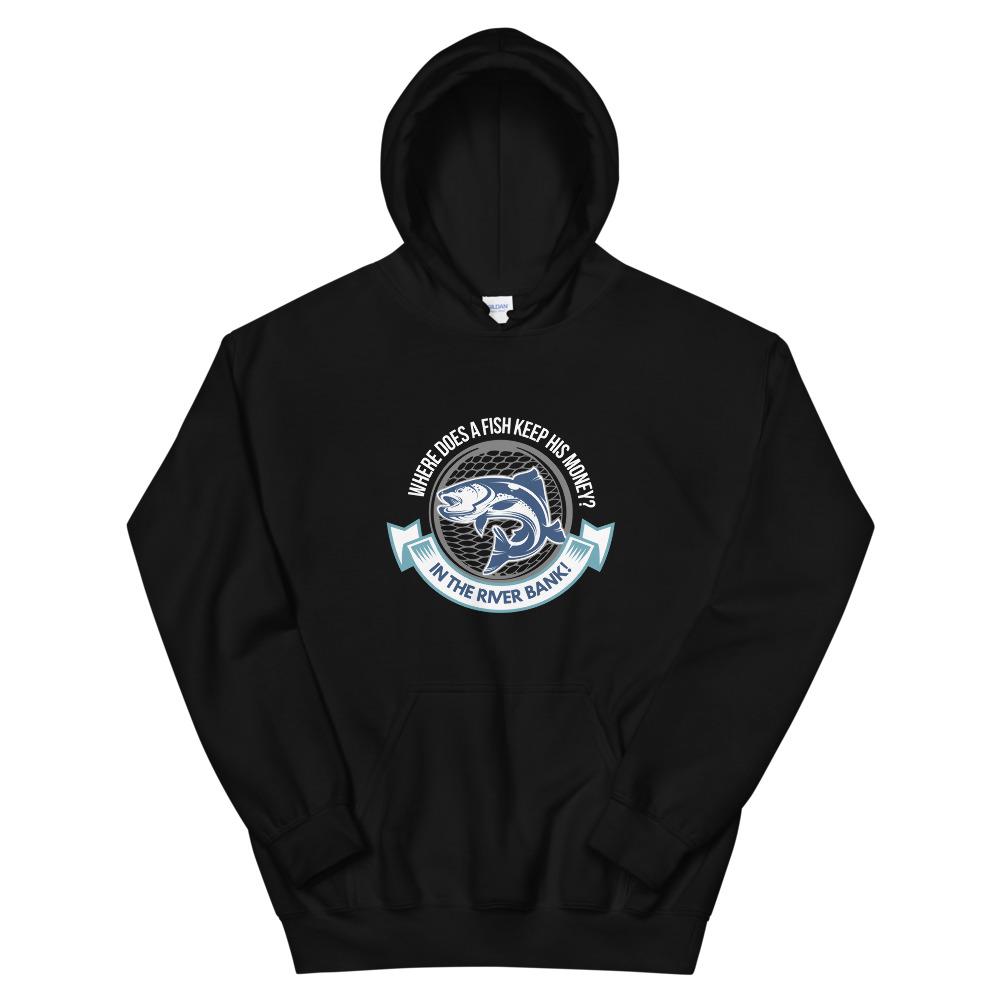 River Bank Unisex Hoodie - Outdoors Thrill