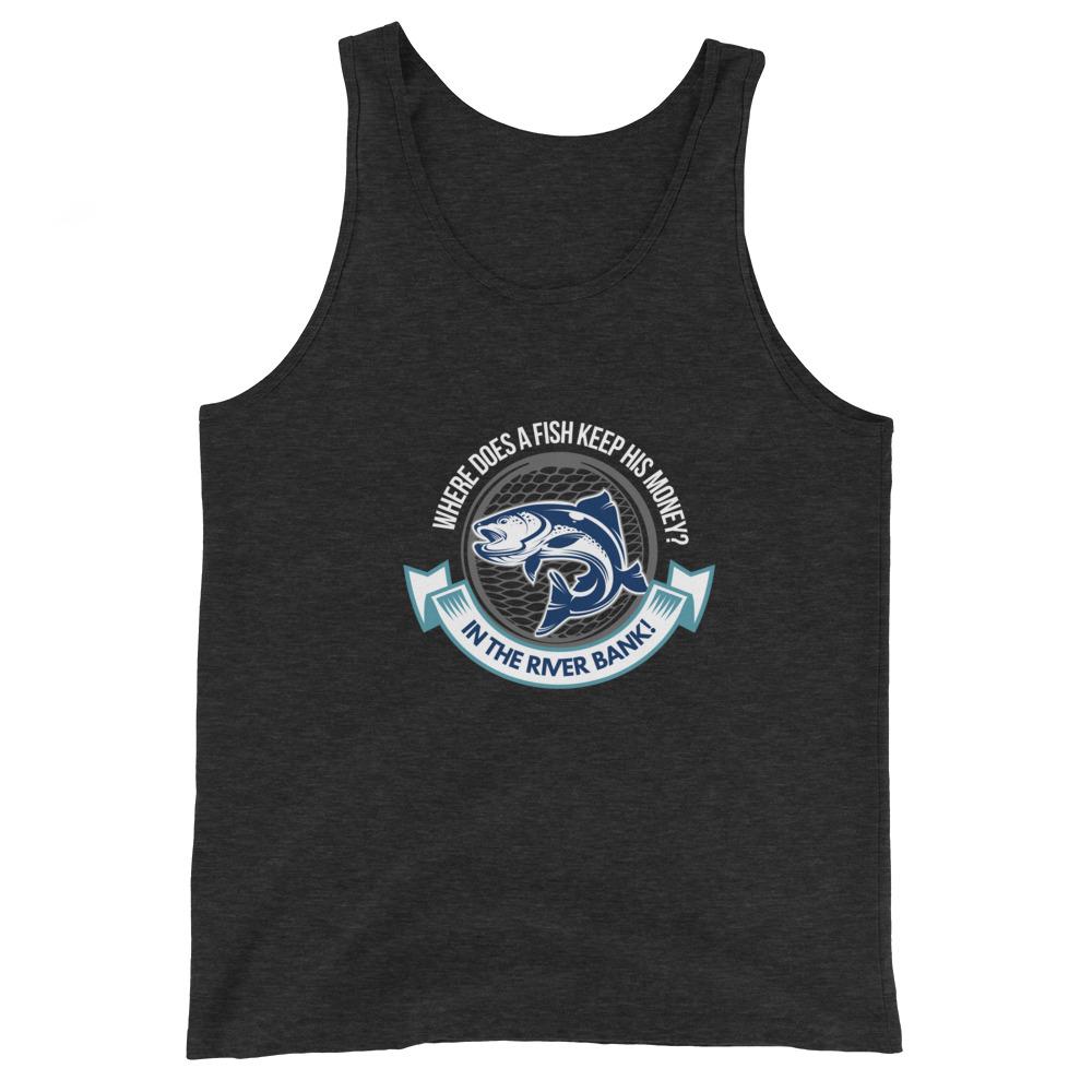 River Bank Unisex Tank Top - Outdoors Thrill