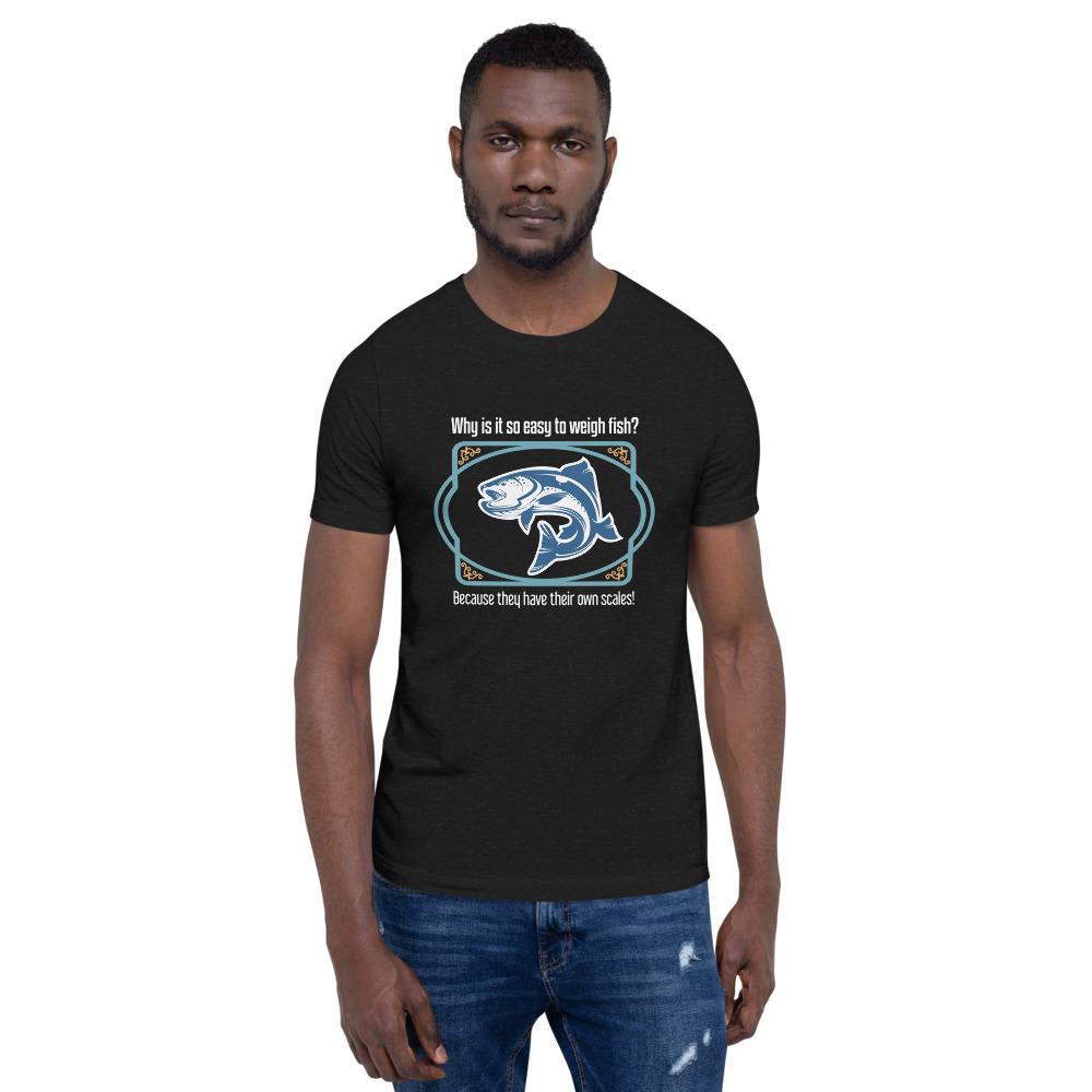 Scaling Fish Unisex T-Shirt - Outdoors Thrill