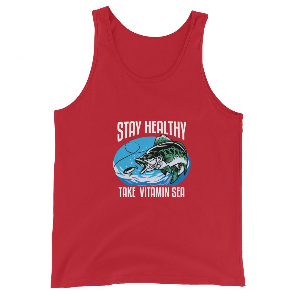 Sea Vitamin Unisex Tank Top - Outdoors Thrill