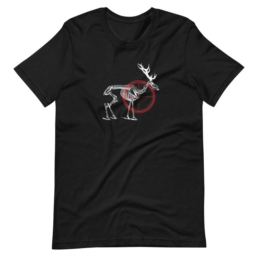 Skeleton Shot Unisex T-Shirt - Outdoors Thrill