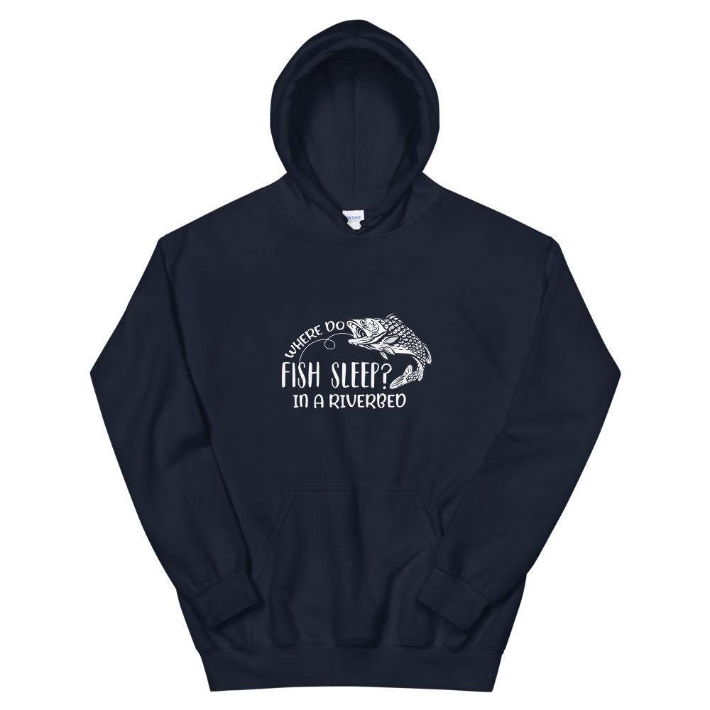 Sleeping Fish Unisex Hoodie - Outdoors Thrill