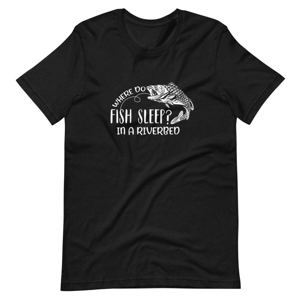 Sleeping Fish Unisex T-Shirt - Outdoors Thrill