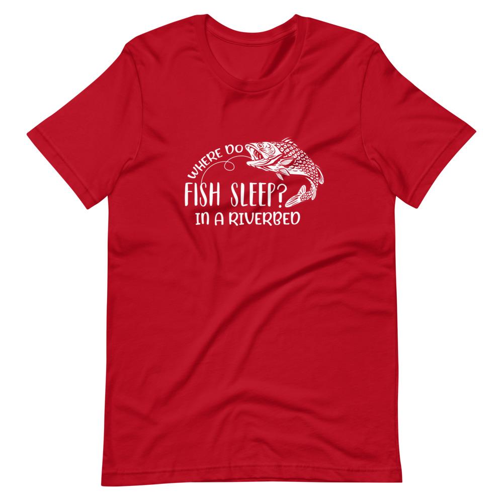 Sleeping Fish Unisex T-Shirt - Outdoors Thrill