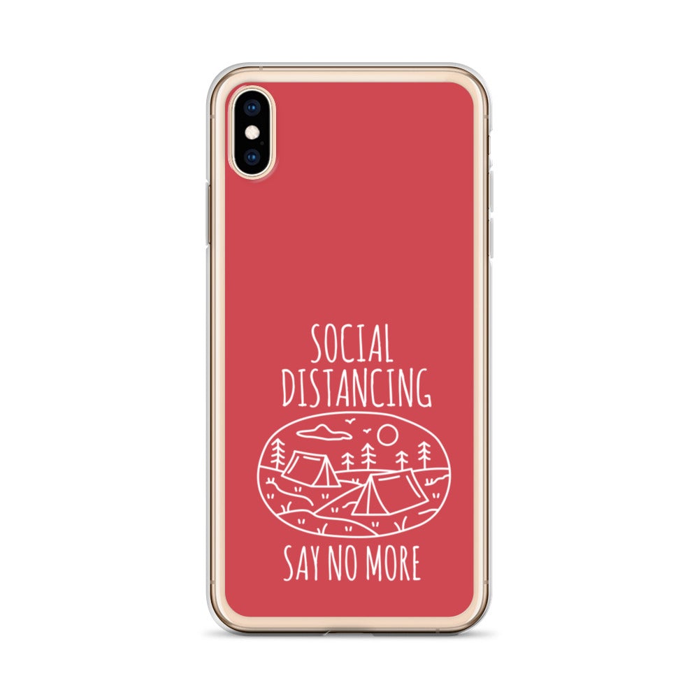Social Distancing iPhone Case - Outdoors Thrill