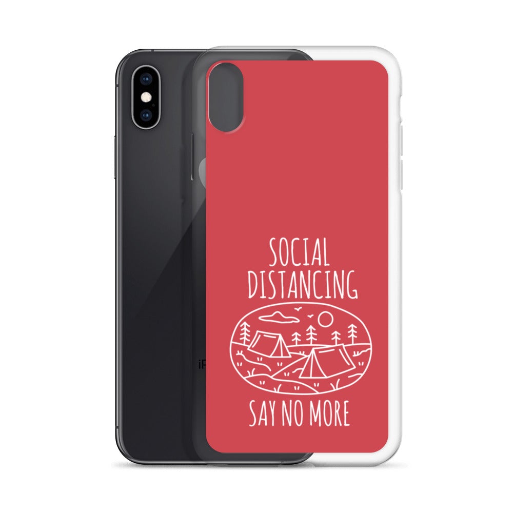Social Distancing iPhone Case - Outdoors Thrill