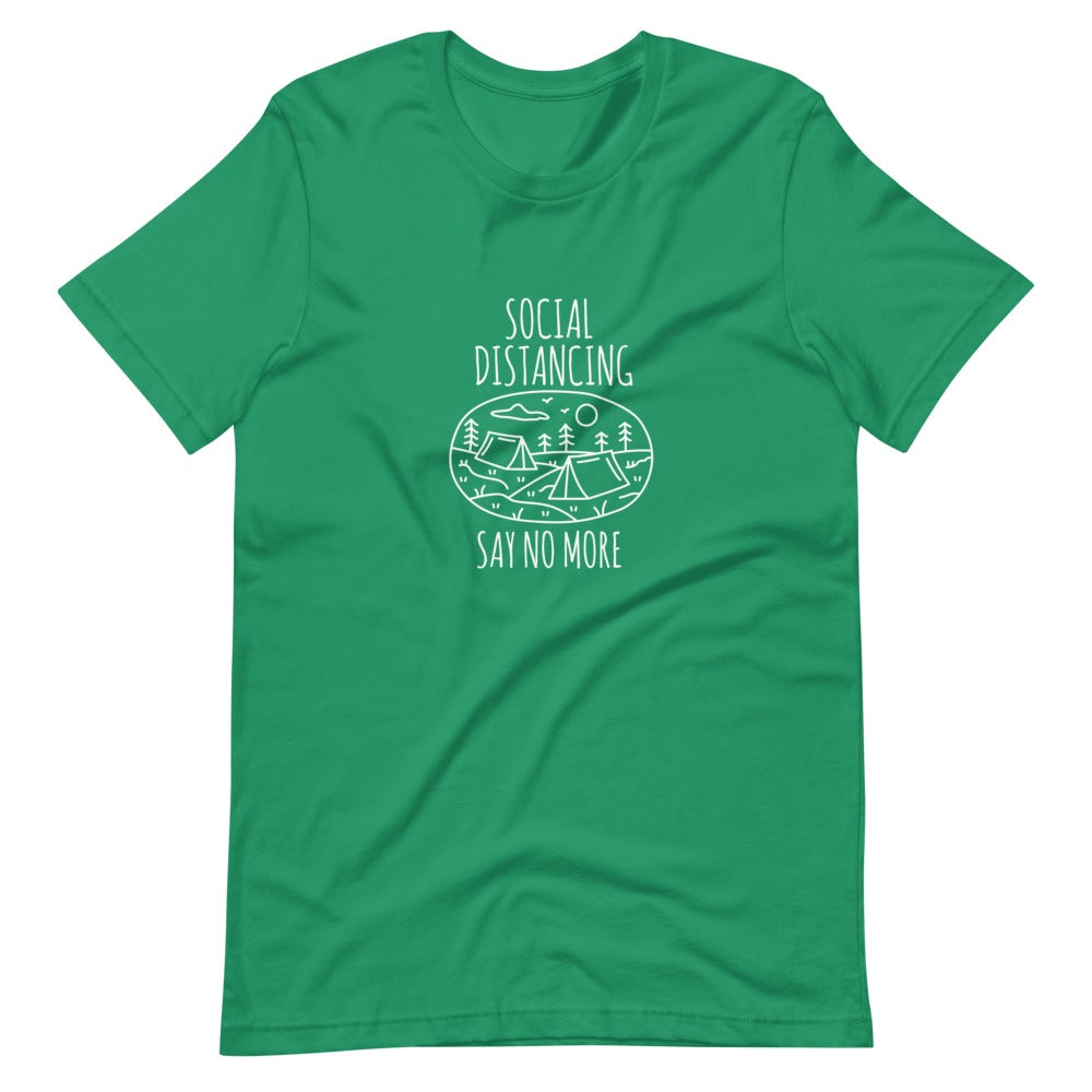 Social Distancing Unisex T-Shirt - Outdoors Thrill