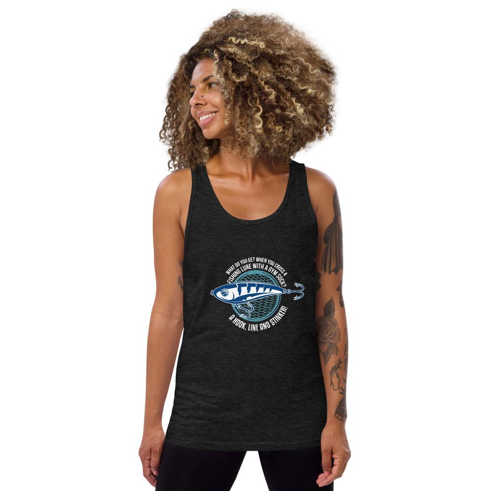 Stinker Hook Unisex Tank Top - Outdoors Thrill